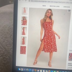 Floral print Midi Dress